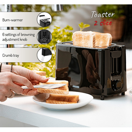 MS 3220 Brödrost 2 skivor