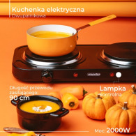 MS 6509 Dubbelhälls elektrisk spis
