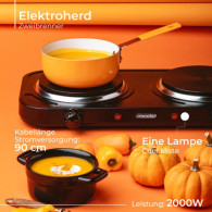 MS 6509 Dubbelhälls elektrisk spis