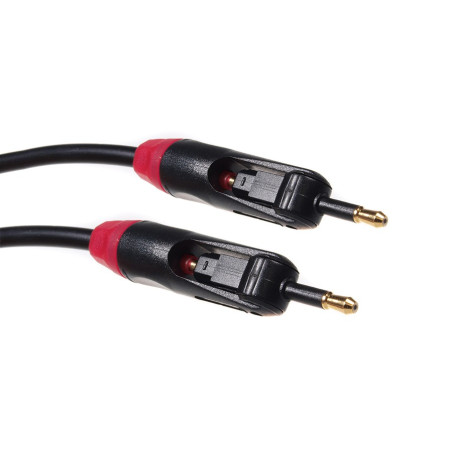 MCTV-642 Optisk Toslink-kabel T-T Jack-Jack 0,5 m polybag Maclean