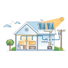 Solcellsinverter KEMOT PROsolar-7000 (48V 230V 7000VA/5000W) | HandlaSmidigt.se