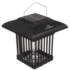 Solcellslampa insektsdödare LED Maclean, IP44, LED/UV, batteri 2*AA Ni-MH 200 mAh, solcell 2V DC MCE448