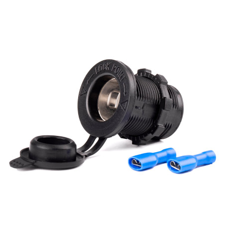 Ytterligare inbyggnadsströmuttag 12v 24v mod-01 amio-02851