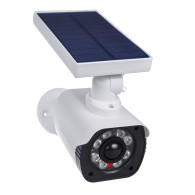 Solcellskamerafälla, blinkande diod, rörelsesensor, LED-belysning, gratis klistermärke, SOL1800S