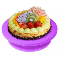 AG649F Patera obrot. do dekoracji purple