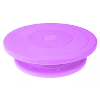 AG649F Patera obrot. do dekoracji purple