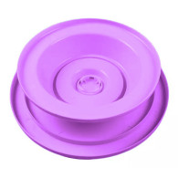 AG649F Patera obrot. do dekoracji purple