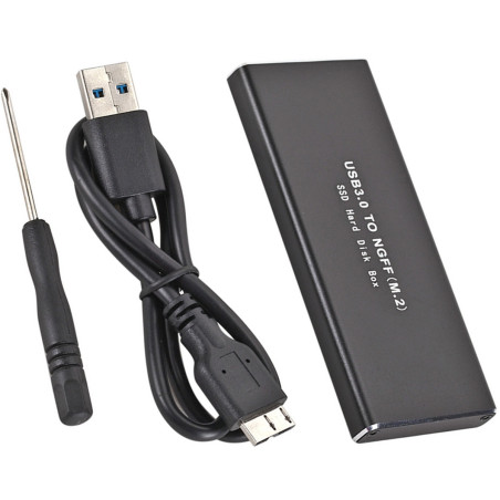 AK96-adapter för M.2 SSD-disk USB 3.0
