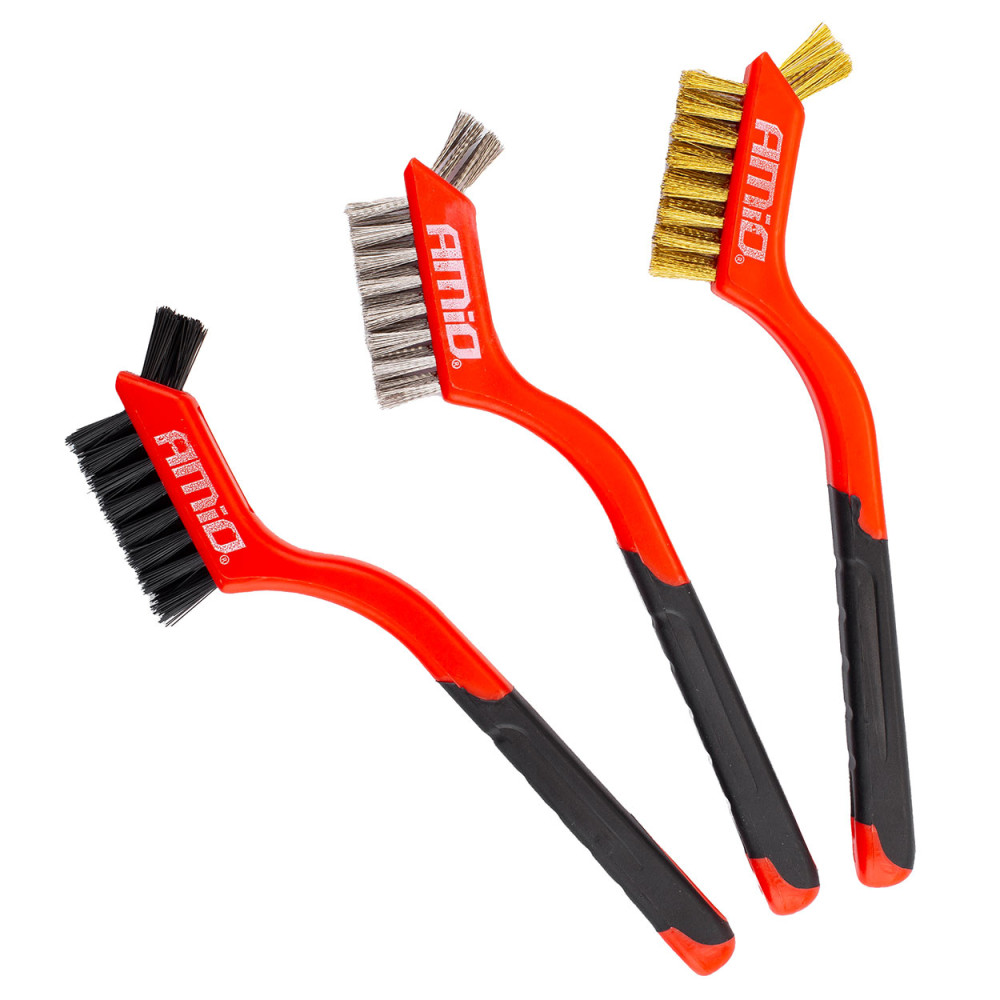 Trådborstar set komplett 3 st. amio-02827 Trådborstar set komplett 3 st. amio-02827