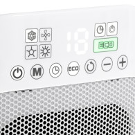 AD 7727 Grzejnik ceramiczny led z pilotem