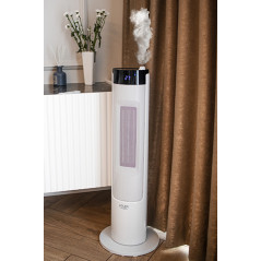 AD 7730 Kolumnradiator med LCD och luftfuktare 75 cm / 29 tum