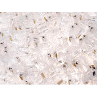 MCTV-663 RJ45-kontakt 8P8C 5e-kabel Maclean 100 stycken