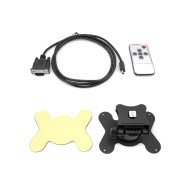 Nvox hm 910 VGA bildskärm för bil eller fristående LCD 9 tum LED HD VGA HDMI AV 12V 230V