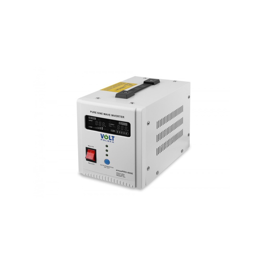 Nödströmsaggregat Volt Sinus Pro 800 E 12/230V (500/800W) med ren sinusvåg och UPS-funktion samt omvandlare.