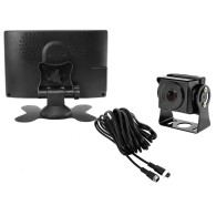 Monitor samochodowy  lcd 7cali 4pin 12v 24v oraz 1 kamera