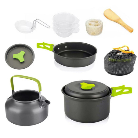 AG725B Camping cookware set kettle