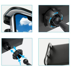 AP16 Hållare för nackstöd för telefon och surfplatta