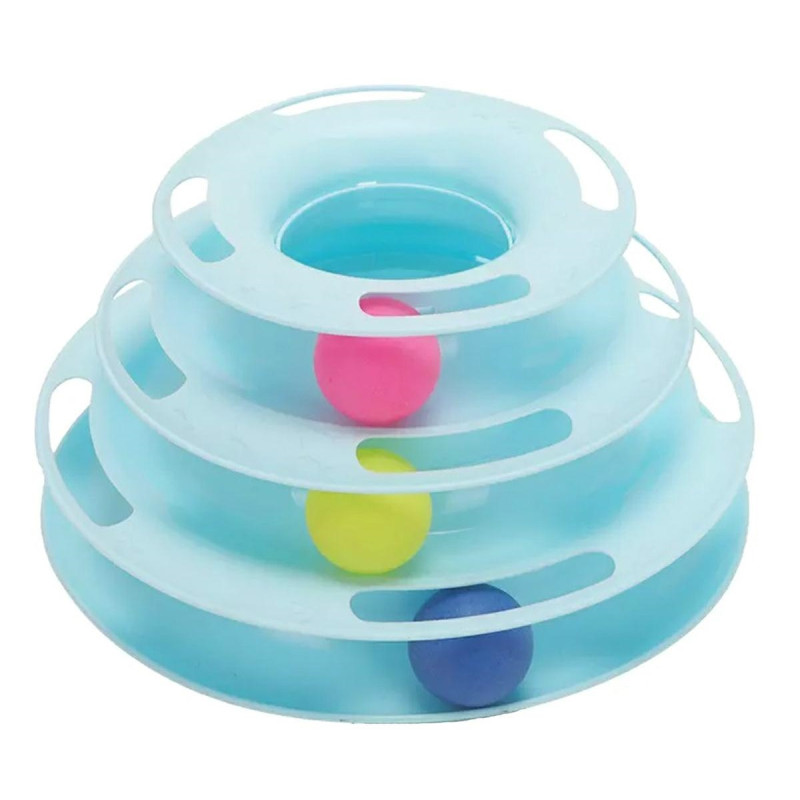 ZW12 Bolltorn leksak för katter