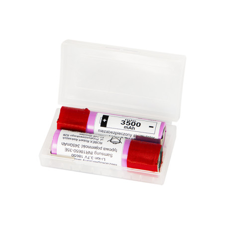 85-593 - Batteri 18650 li-ion 3500 ark 2st 3,6v samsung box