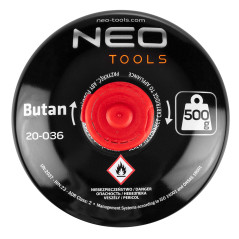 Gaspatron med butangas 500g, skruvbar | HandlaSmidigt.se