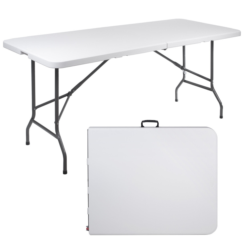 Catering/trädgårdsbord 180cm GreenBlue, 180x75x74cm, HDPE, max. 200kg, GB370 Catering/trädgårdsbord 180cm GreenBlue, 180x75x74cm, HDPE, max. 200kg, GB370