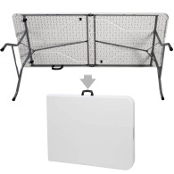 Catering/trädgårdsbord 180cm GreenBlue, 180x75x74cm, HDPE, max. 200kg, GB370
