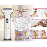 CR 2935 Folieskärare med trimmer - multifunktionellt set för kroppen