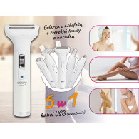 CR 2935 Folieskärare med trimmer - multifunktionellt set för kroppen