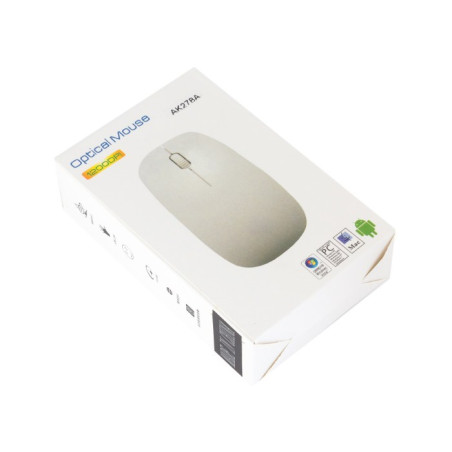 AK278A Optisk mus slim svart