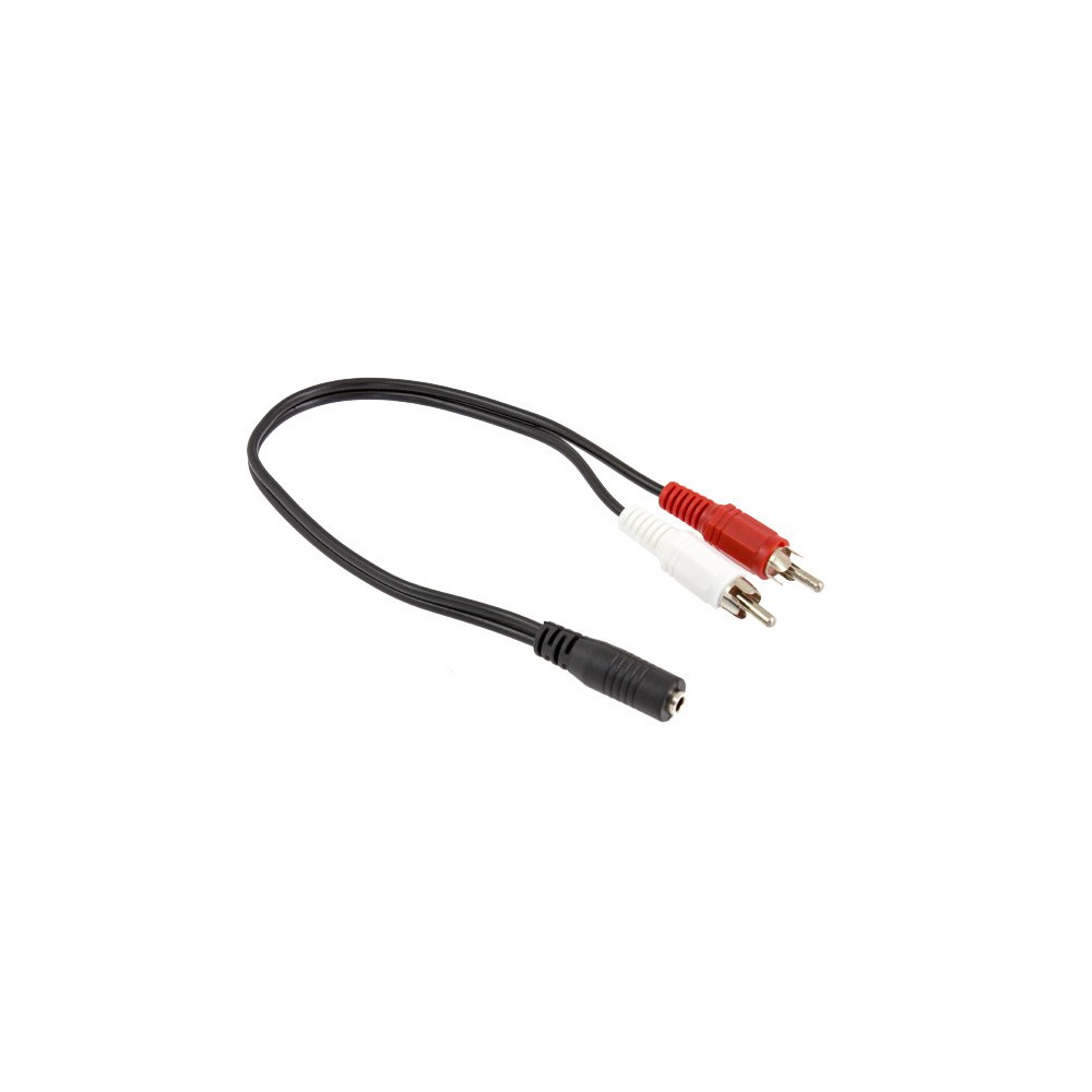 AK267 Adapter JACK 3,5 till 2 RCA
