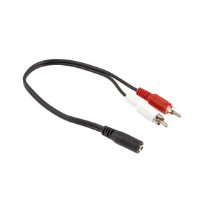 AK267 Adapter JACK 3,5 till 2 RCA