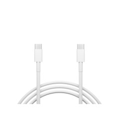 66-148- USB-C till USB-C 2.0 anslutningskabel, 1,5m, vit