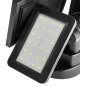 Väggmonterad solcellslampa med SMD LED 450 lm.