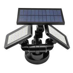 Väggmonterad solcellslampa med SMD LED 450 lm. | HandlaSmidigt.se