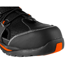 Arbetssandaler S1 SRA, komposit tåhätta, storlek 40