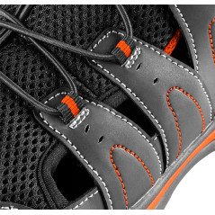 Arbetssandaler S1 SRA, komposit tåhätta, storlek 45