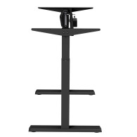 Elektriskt höj- och sänkbart skrivbord Ergo Office, max höjd 123 cm, max - 70 kg, utan arbetsyta för stående/sittande arbete, sv