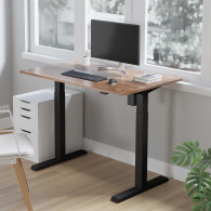 Elektriskt höj- och sänkbart skrivbord Ergo Office, max höjd 123 cm, max - 70 kg, utan arbetsyta för stående/sittande arbete, sv