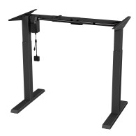 Elektriskt höj- och sänkbart skrivbord Ergo Office, max höjd 123 cm, max - 70 kg, utan arbetsyta för stående/sittande arbete, sv