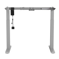 Elektriskt höj- och sänkbart skrivbord Ergo Office, max höjd 123 cm, maxvikt 70 kg, utan arbetsyta för stående/sittande arbete, 