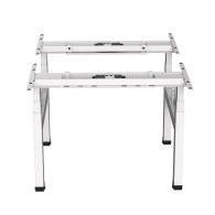 Biurko elektryczne podwójne regulacja wys. Ergo Office, max wys 128cm, max 125kg x2, bez blatu do pracy stojąco siedzącej (2 czę