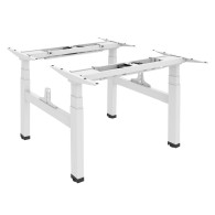 Biurko elektryczne podwójne regulacja wys. Ergo Office, max wys 128cm, max 125kg x2, bez blatu do pracy stojąco siedzącej (2 czę