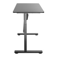 Skrivbord Ergo Office, elektriskt, höjdjusterbart, grått, max höjd 118 cm, 50 kg - med skiva för stående/sittande arbete, ER-434