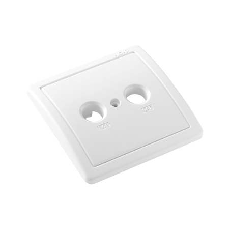 Frontpanel EM-202 för uttag BS-112 ALCAD