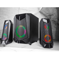 Głośniki TRACER 2.1 Hi-Cube RGB Flow BT
