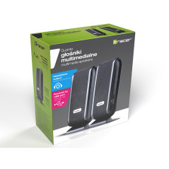Högtalare TRACER 2.0 Quanto BLACK USB