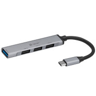 HUB TRACER USB 3.0 H40 med 4 portar, USB-C
