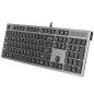Tangentbord A4TECH KV-300H Grå USB