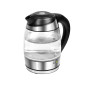 Vattenkokare med temperaturreglering LAFE Crystal Glass