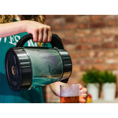 Vattenkokare med temperaturreglering LAFE Crystal Glass